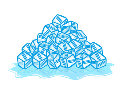 Ice Cubes melting - Icemaker