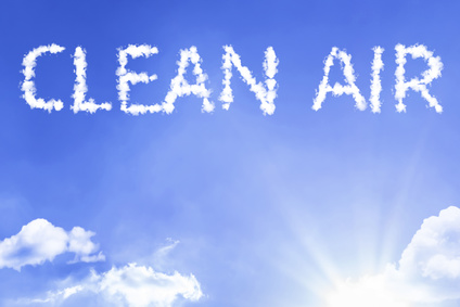 Clean air due to air filter change